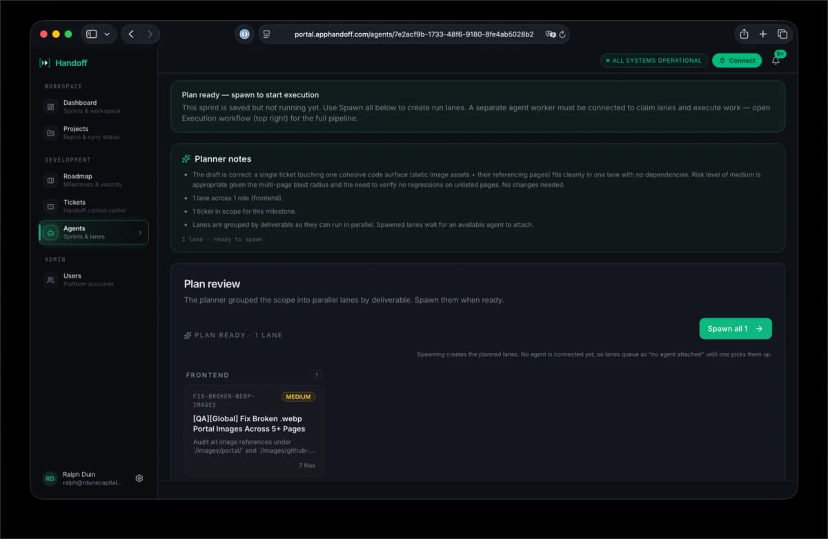 AppHandoff — MCP bridge for AI-built apps — gallery