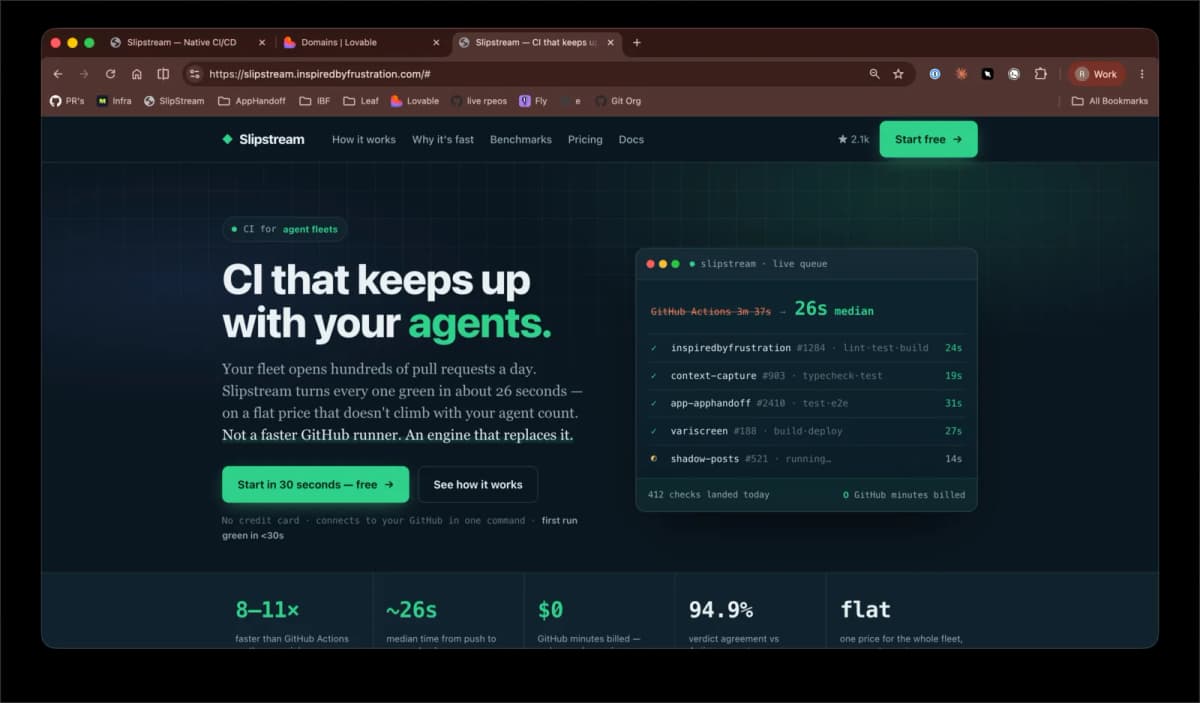 Infra GHA — self-hosted GitHub Actions on Fly.io — preview