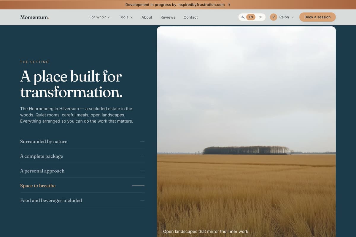 Roeland — local service workflow and referral surface — gallery