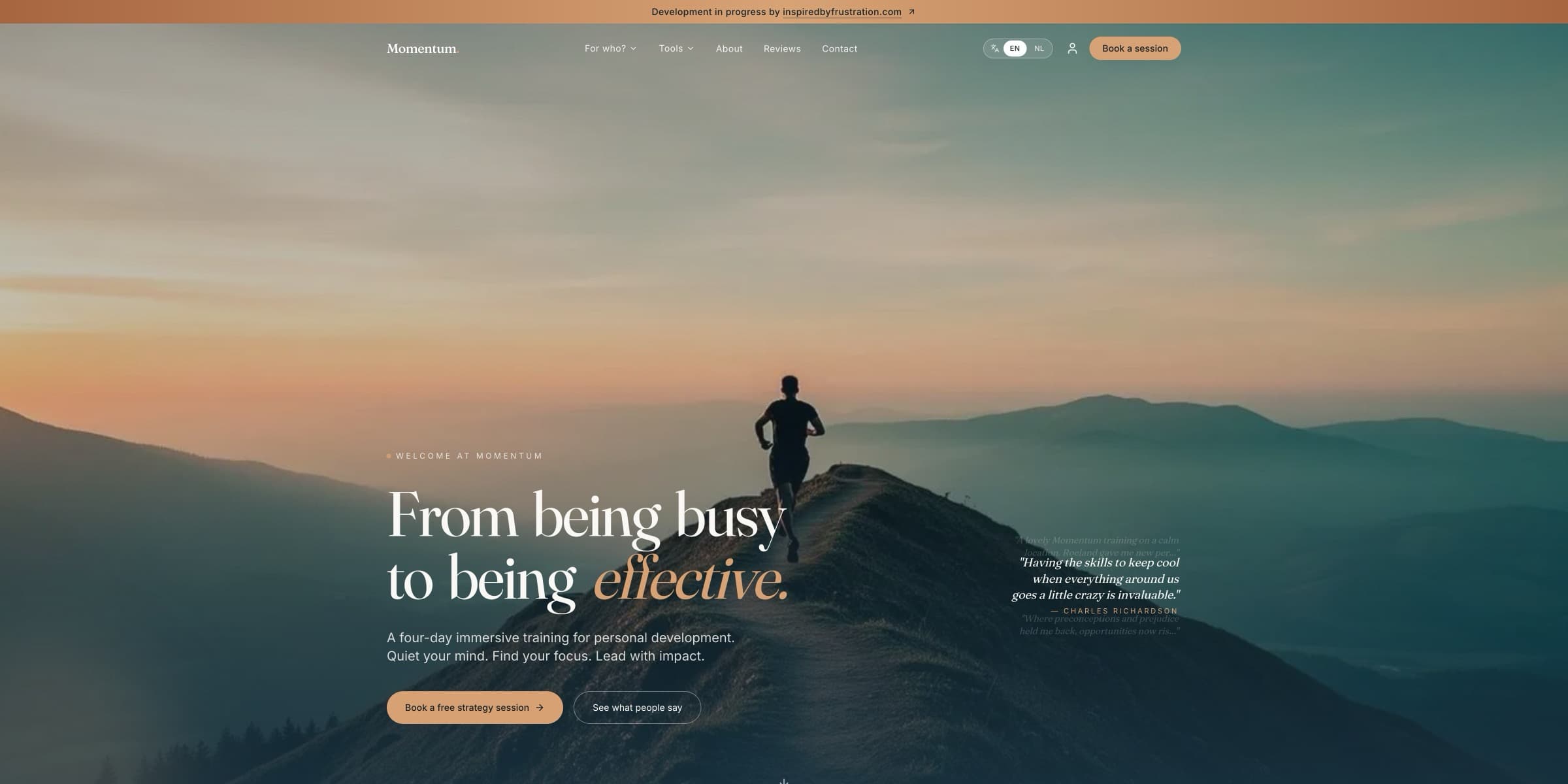 Product screenshot — Roeland — local service workflow and referral surface